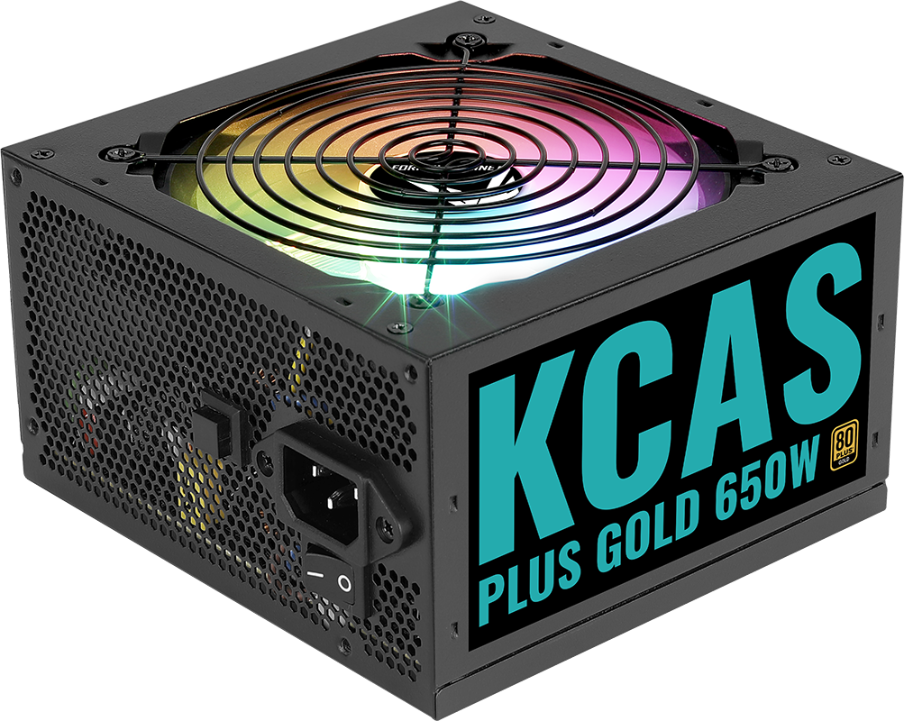 KCAS PLUS GOLD 650W RGB